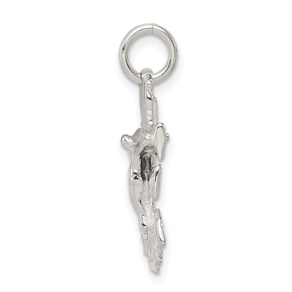 Sterling Silver Cara Vaca Crucifix Pendant - Picture 4 of 4